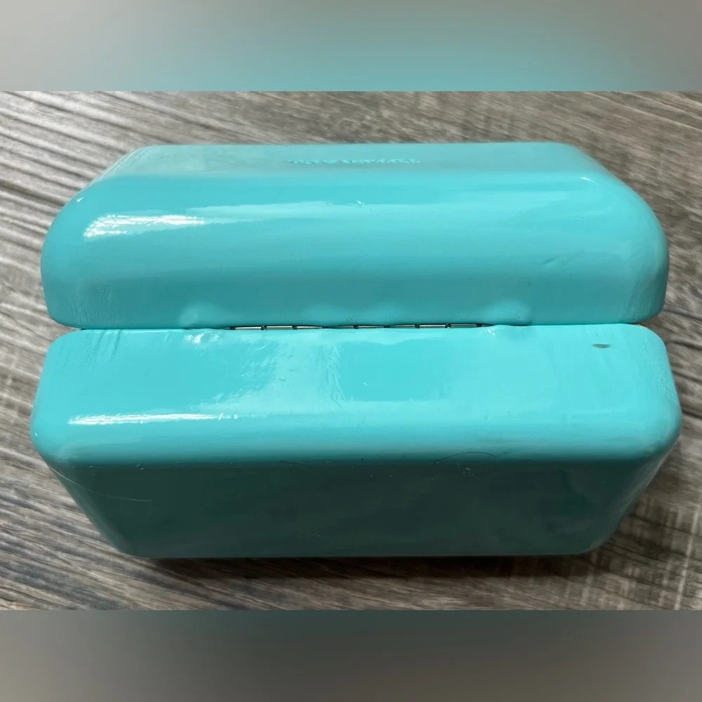 Tiffany & Co. Marbled Blue Cat Eye Sunglasses - Picture 11 of 12